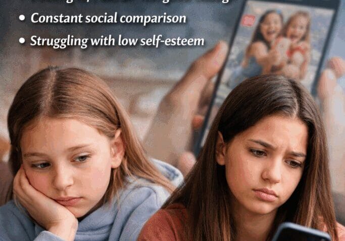 Social media and self-esteem struggles